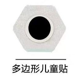 多邊形兒童貼